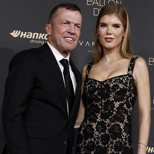 Лотар Маттеус и Тереза Зоммер