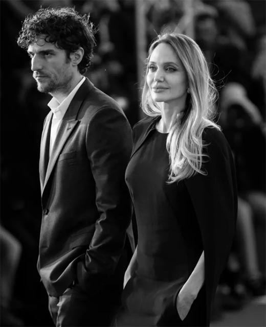 Луи Гаррель и Анджелина Джоли