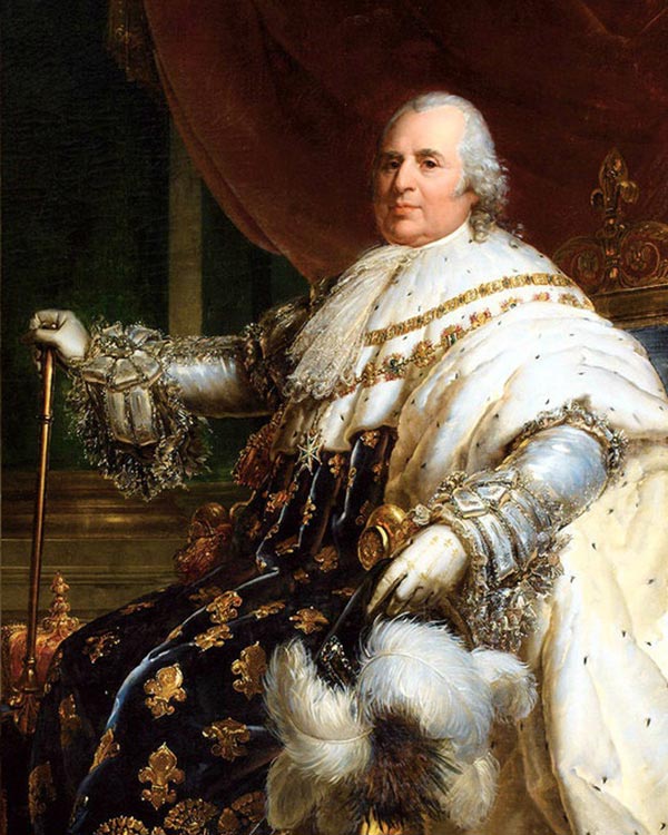 король Франции Людовик XVIII