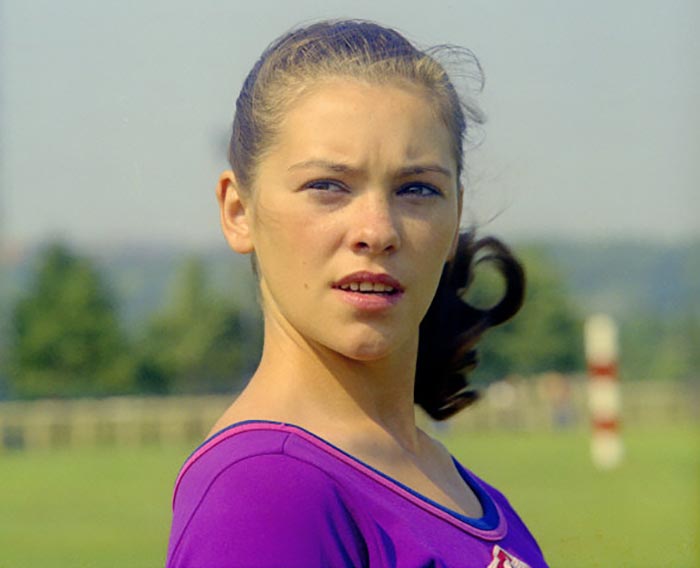 Советская гимнастка Любовь Бурда