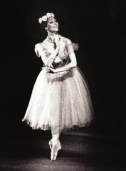 балерина Любовь Кунакова