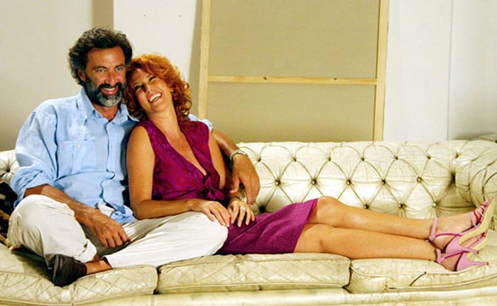 Лука Барбарески и Патриция Фачини