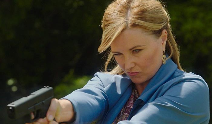 Люси Лоулесс в фильме Моя жизнь - убийство