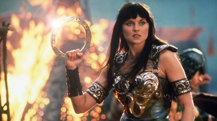 Люси Лоулесс в фильме Зена - королева воинов