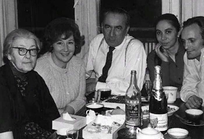 Людмила Маратова и Ростислав Плятт