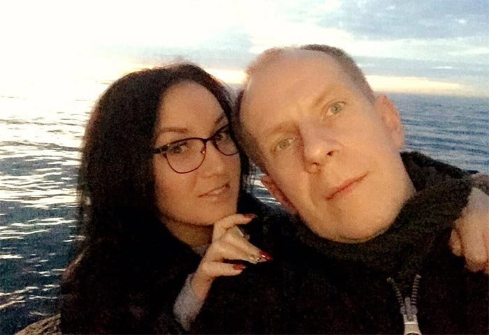 Максим Киселев и жена Мария Цыганкова