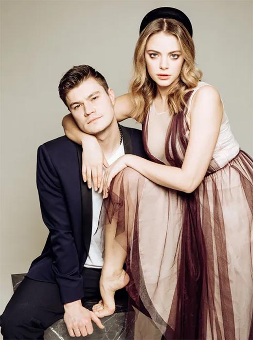 Маргарита Аброськина и Олег Гаас