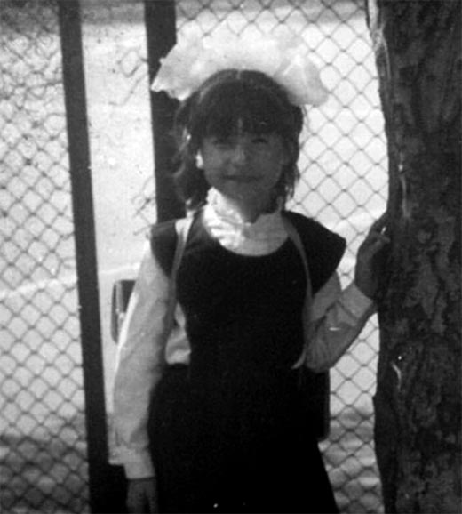 Маргарита Позоян в детстве