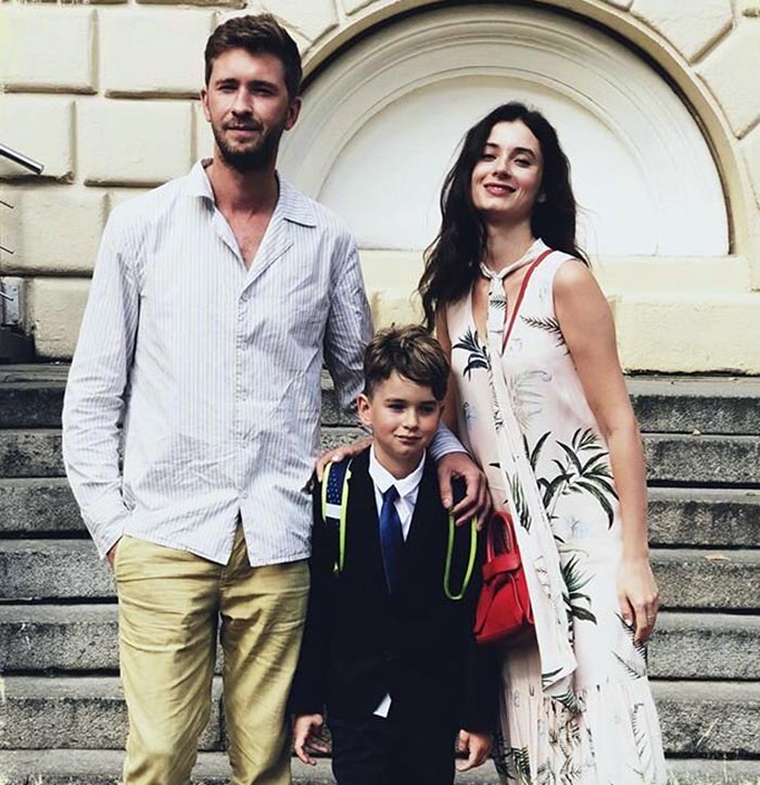 Мария Ахметзянова и Андрей Назимов с сыном Даниилом