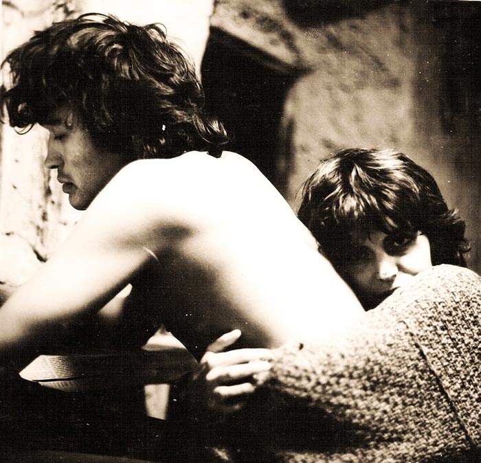 Марина Смирнова и Виктор Цой в фильме Игла