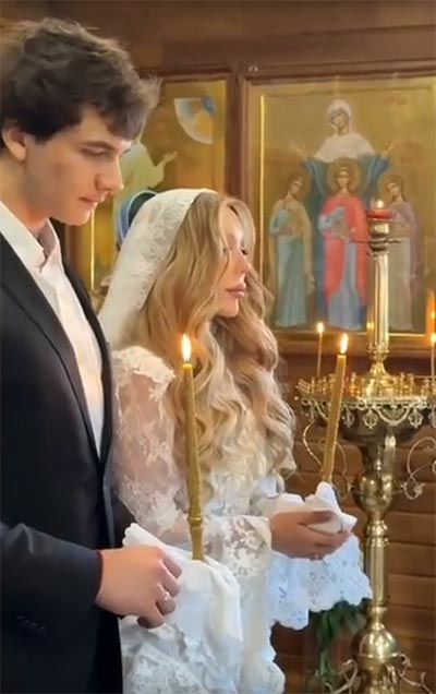 венчание Марка Рудаковского и Карины Кросс