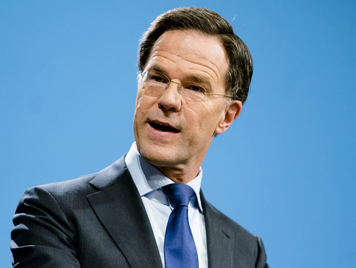 Нидерландский политик Марк Рютте