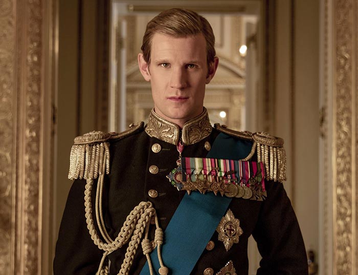 Мэтт Смит в роли принца Филиппа