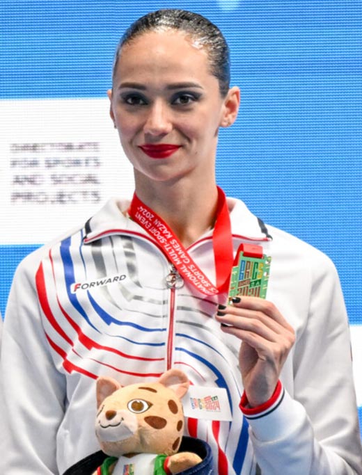 синхронистка Майя Дорошко