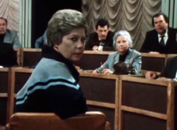 Майя Ивашкевич в фильме-спектакле Верховный суд