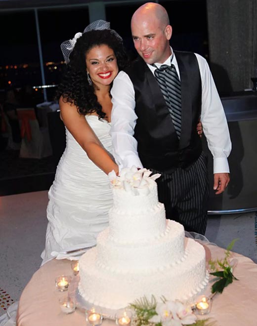 свадьба Мишель Бюто и Гейс ван дер Мост