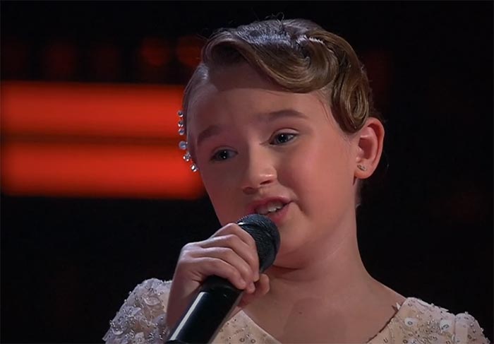 Милана Ананко в шоу «Голос. Дети 12»