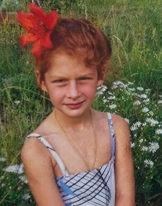 Муся Тотибадзе в детстве