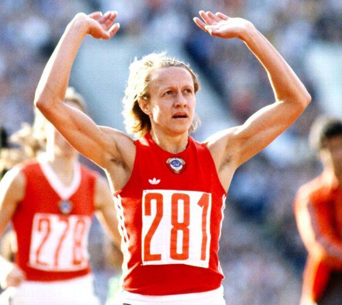 легкоатлетка Надежда Олизаренко