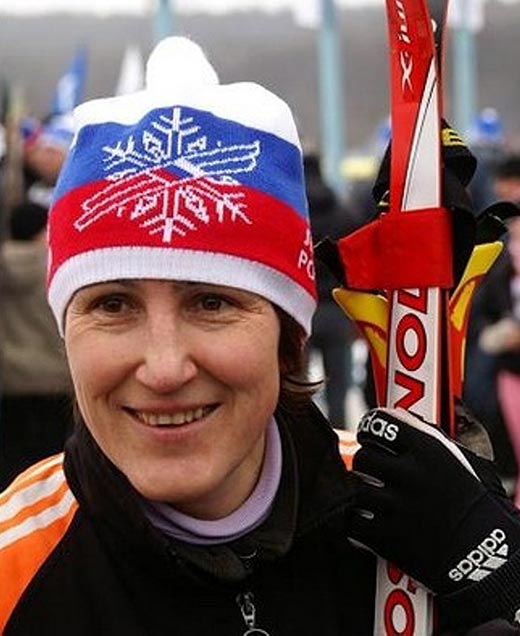 биатлонистка Надежда Таланова
