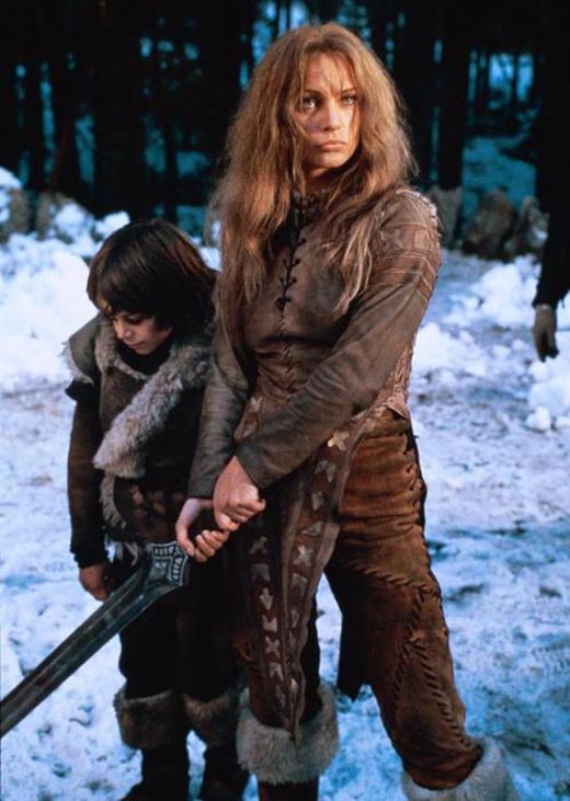 Надюшка в фильме Конан-варвар