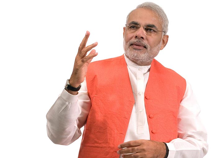 индийский политик Нарендра Моди