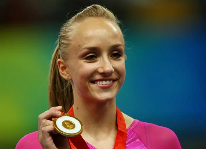 олимпийская чемпионка Настя Люкин