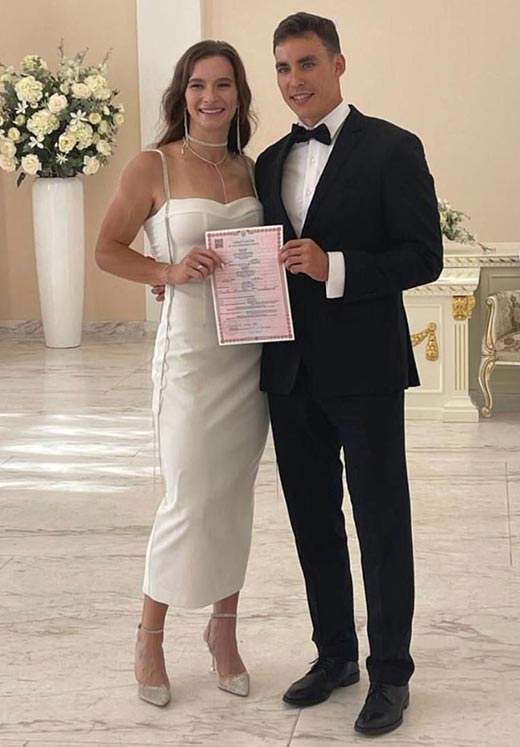 Наталья Непряева и муж Александр Терентьев