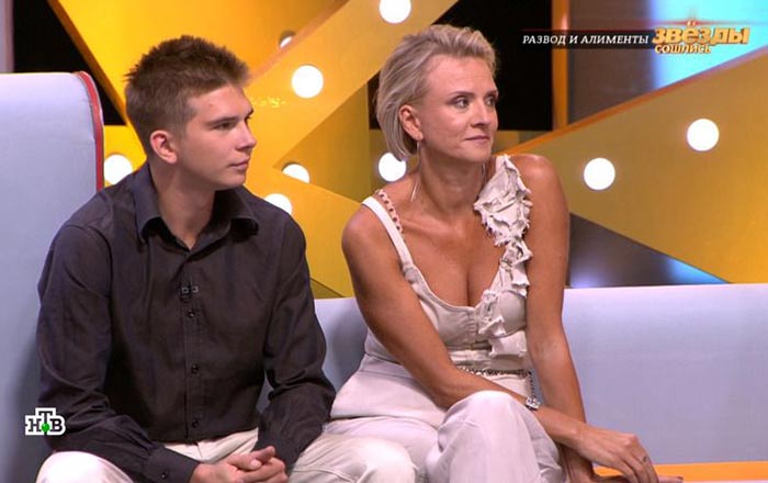 Наталья Селиванова и сын Иван