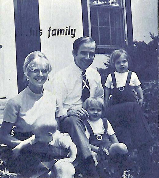 Нейлия Хантер Байден и Джо Байден с детьми