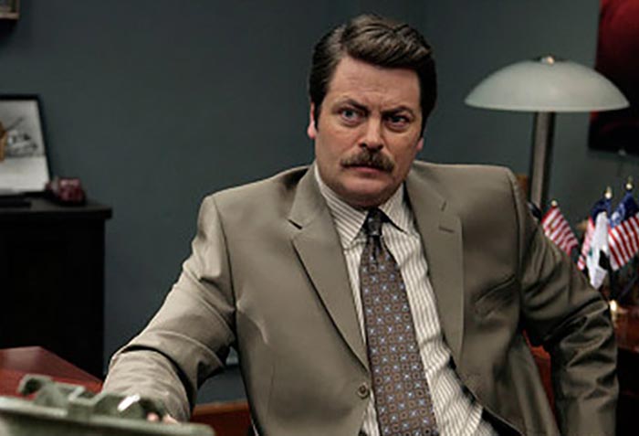 Ник Офферман в сериале Парки и зоны отдыха