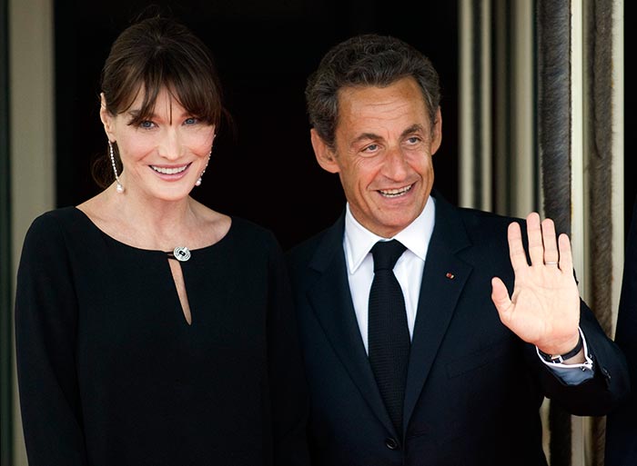 Николя Саркози и Карла Бруни