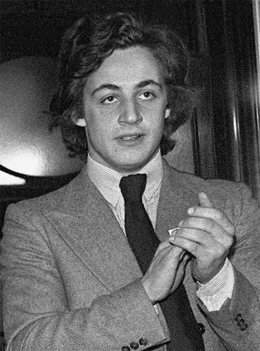 Николя Саркози в молодости