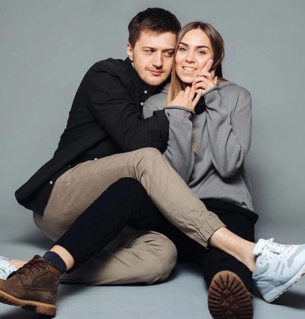 Никита Лобанов и жена Мария