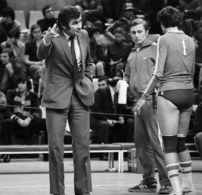 Николай Карполь в молодости