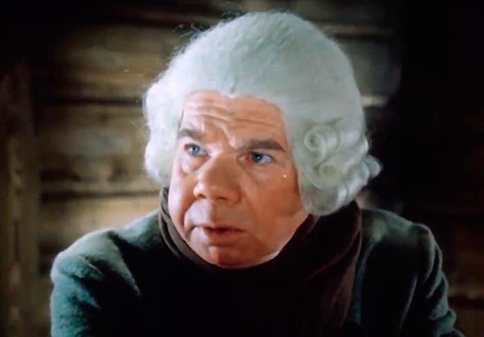 Николай Корноухов в фильме Михайло Ломоносов