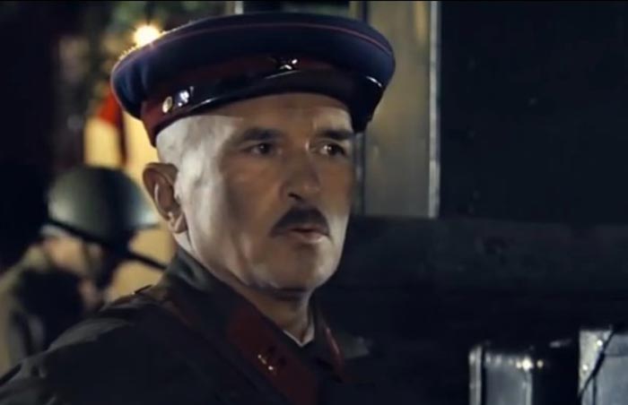 Николай Седнев в фильме Заяц, жаренный по-берлински