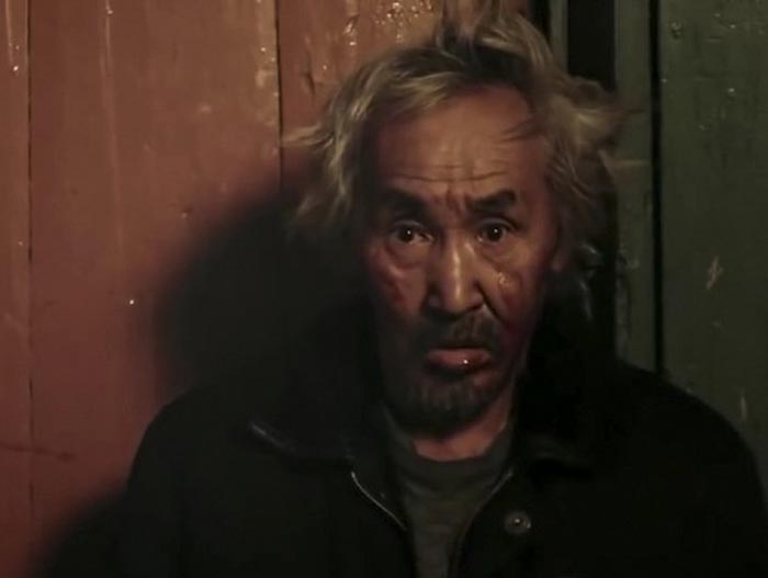 Николай Солдатов в фильме Костер на ветру