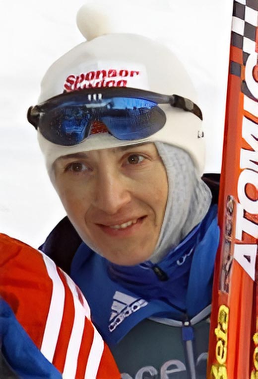 лыжница Нина Гаврылюк