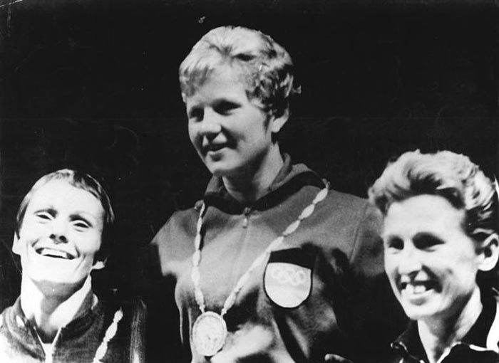 Нинель Крутова на Олимпиаде 1960 года