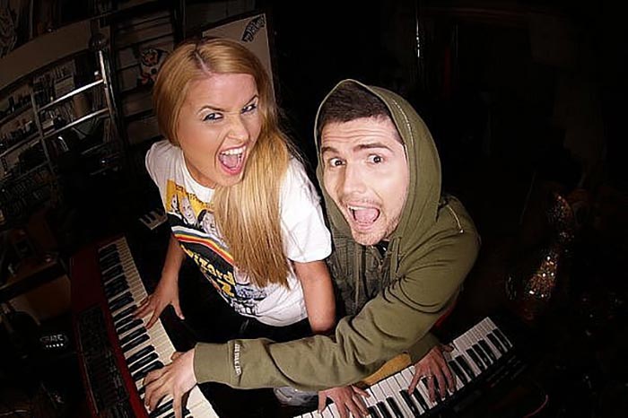 Noize МС и жена Анна