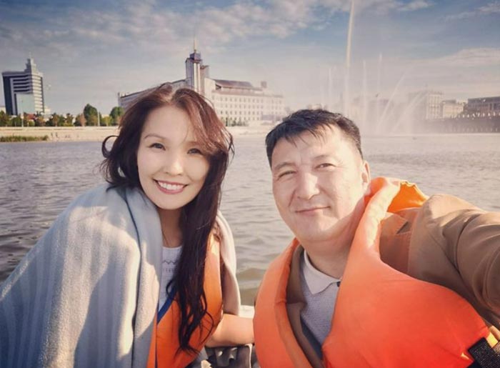 Нюргуяна Шадрина и Дмитрий Шадрин