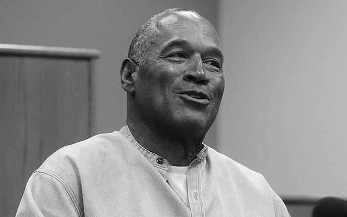 О. Джей Симпсон в суде