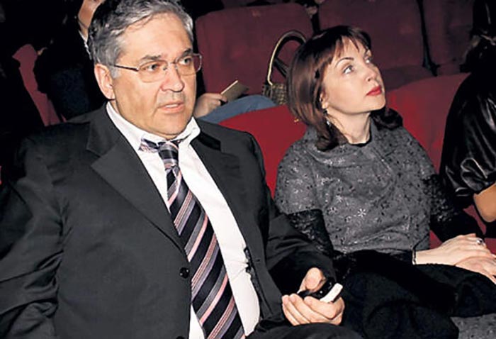 Олег Добродеев и жена Марина