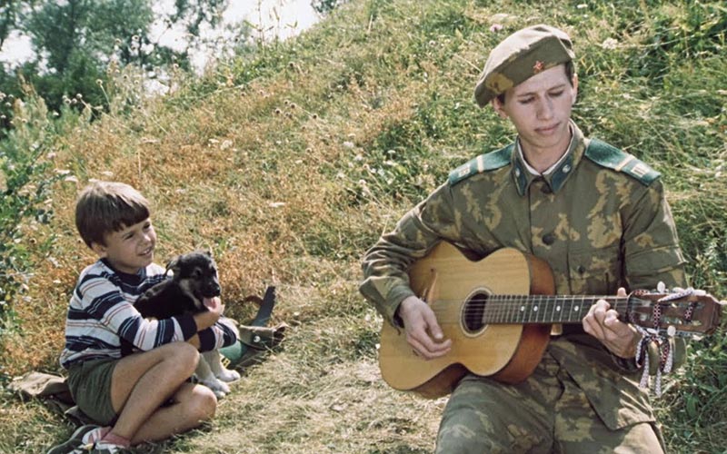 Олег Полушкин в фильме Юрка - сын командира