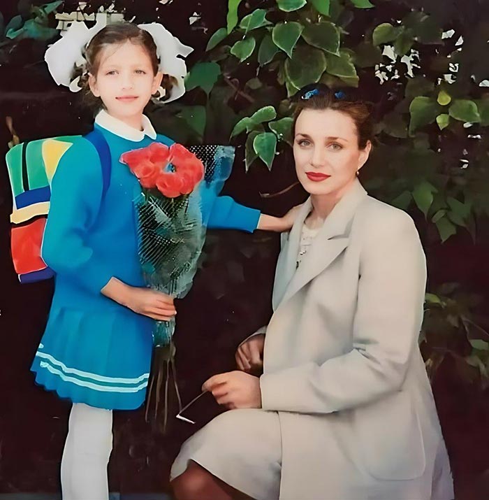 Ольга Чиповская и дочь Анна Чиповская