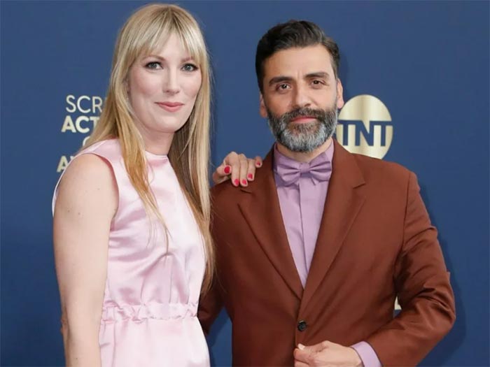 Оскар Айзек и жена Эльвира Линд