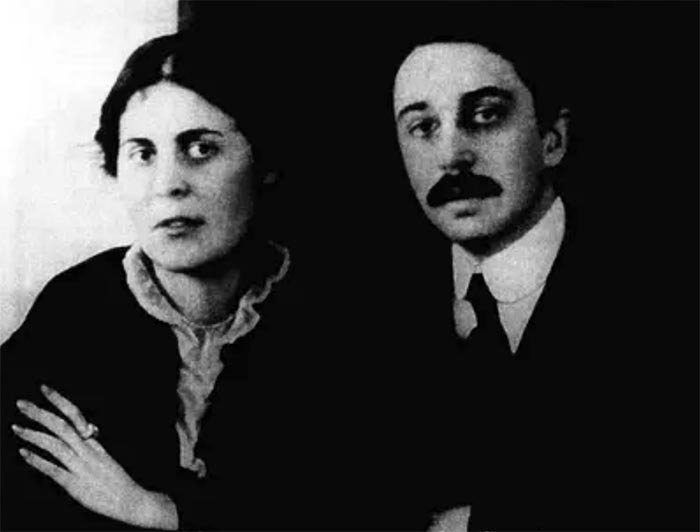 Осип Брик и Лиля Брик