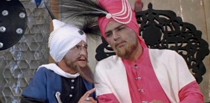 Отар Коберидзе в фильме Волшебная лампа Аладдина