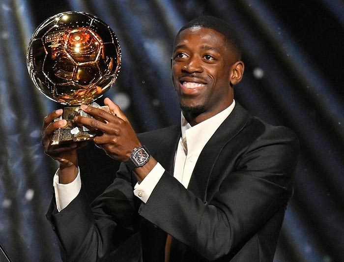 Усман Дембеле с Золотым мячом